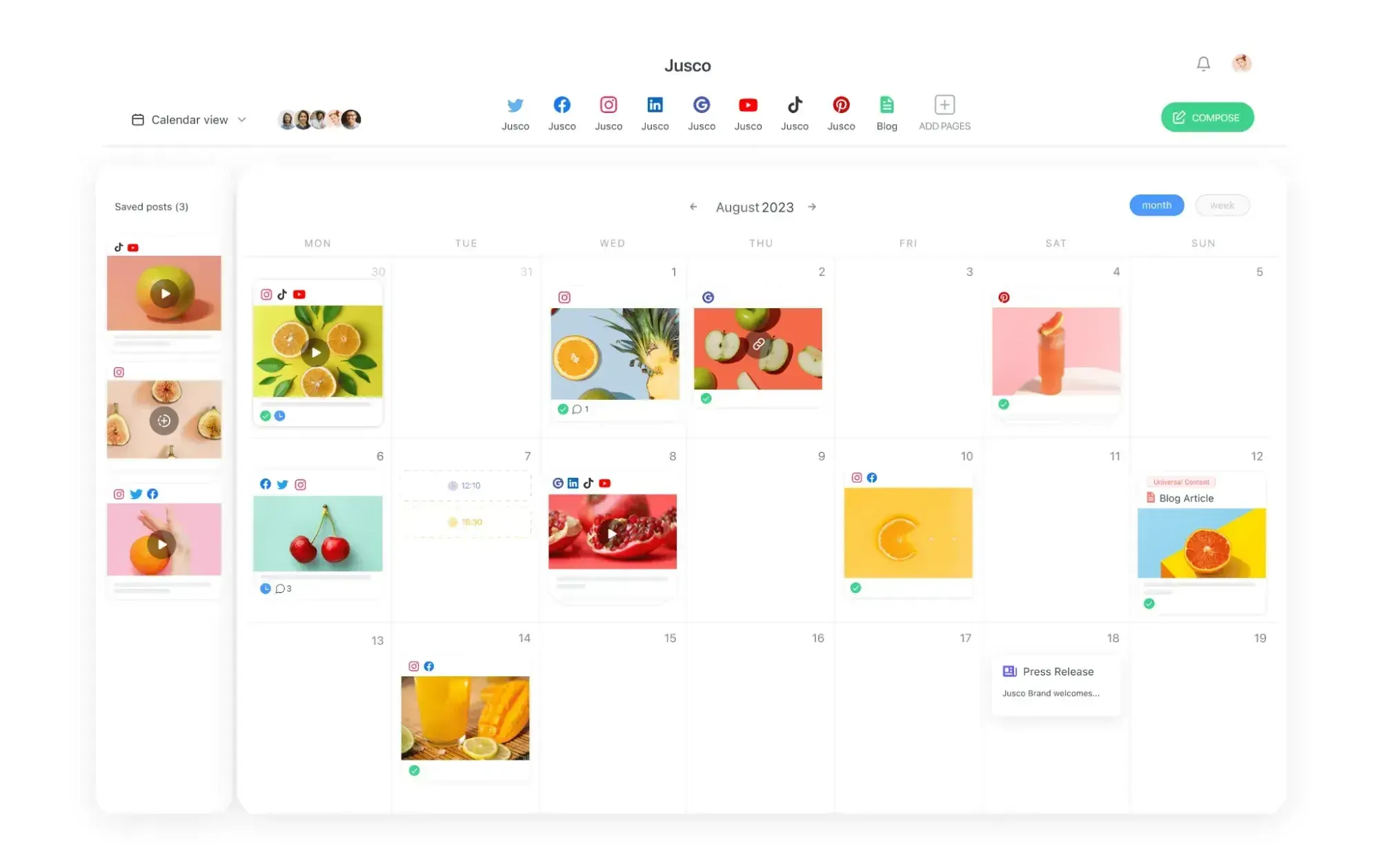 social media tools, planable