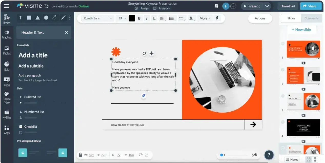 social media tools, visme