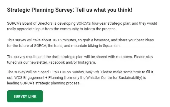 survey introduction example form sorca