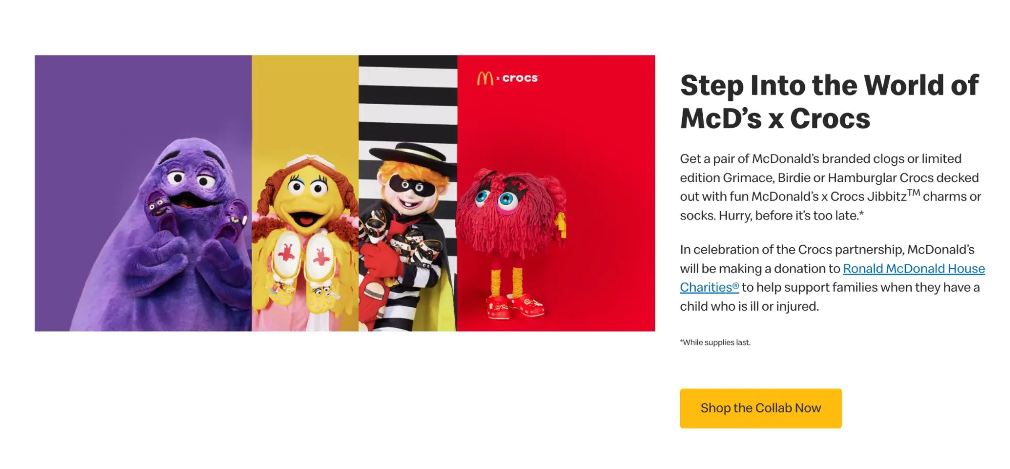 McDonalds target market example 