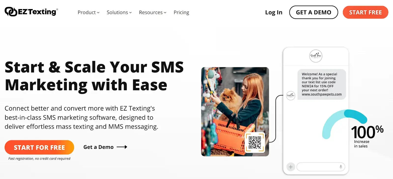 ez textings homepage