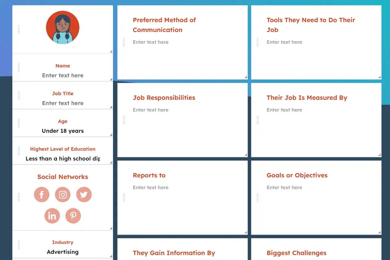 buyer personas tool from ̽ѡ you can use for X marketing