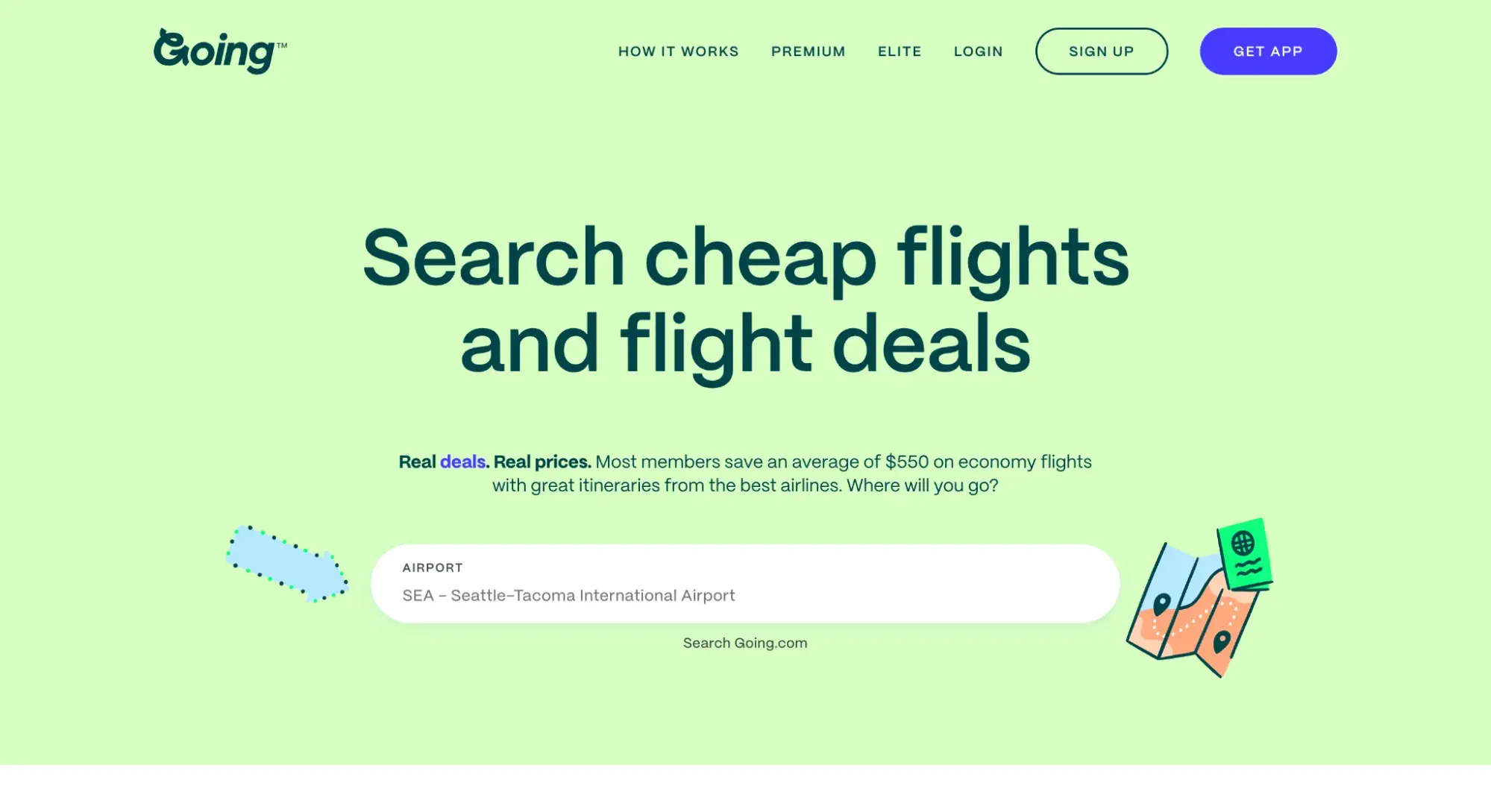 types of website examples, going membership website