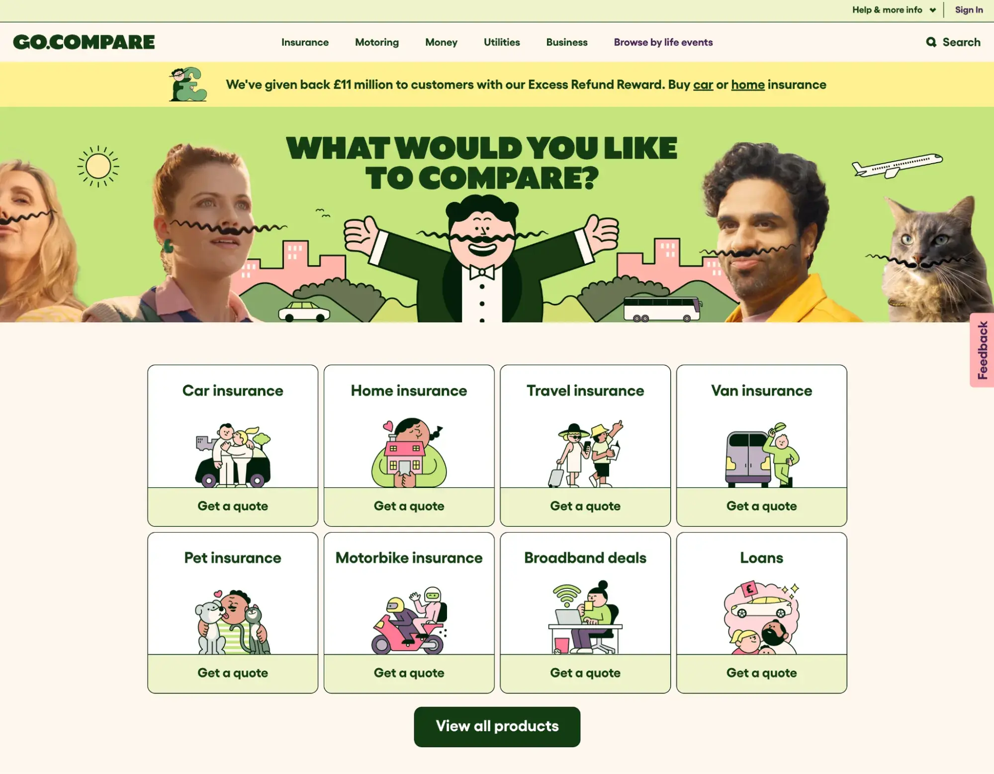 comparison site example