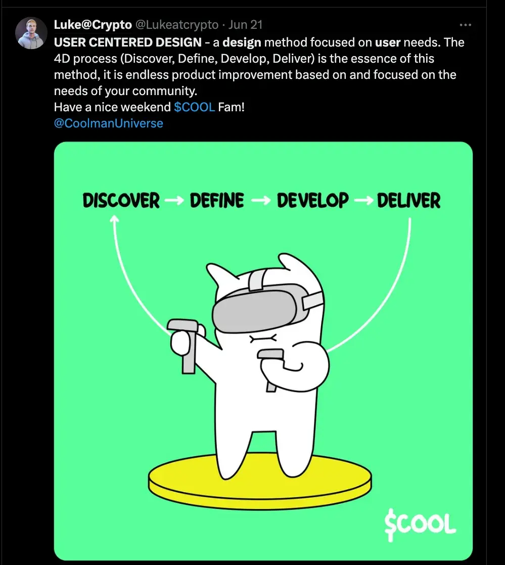 User-centered design principles as 4D process C X post