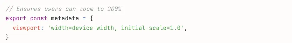 web accessibility guidelines: scalability