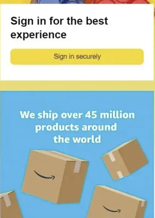 amazon banner ad, brand awareness banner