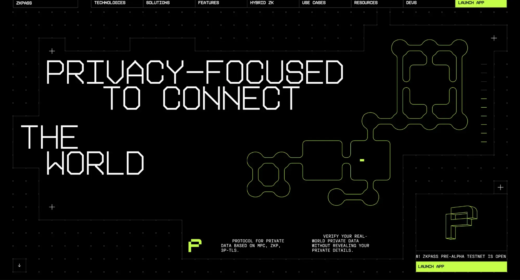 web3 website design: zkpass