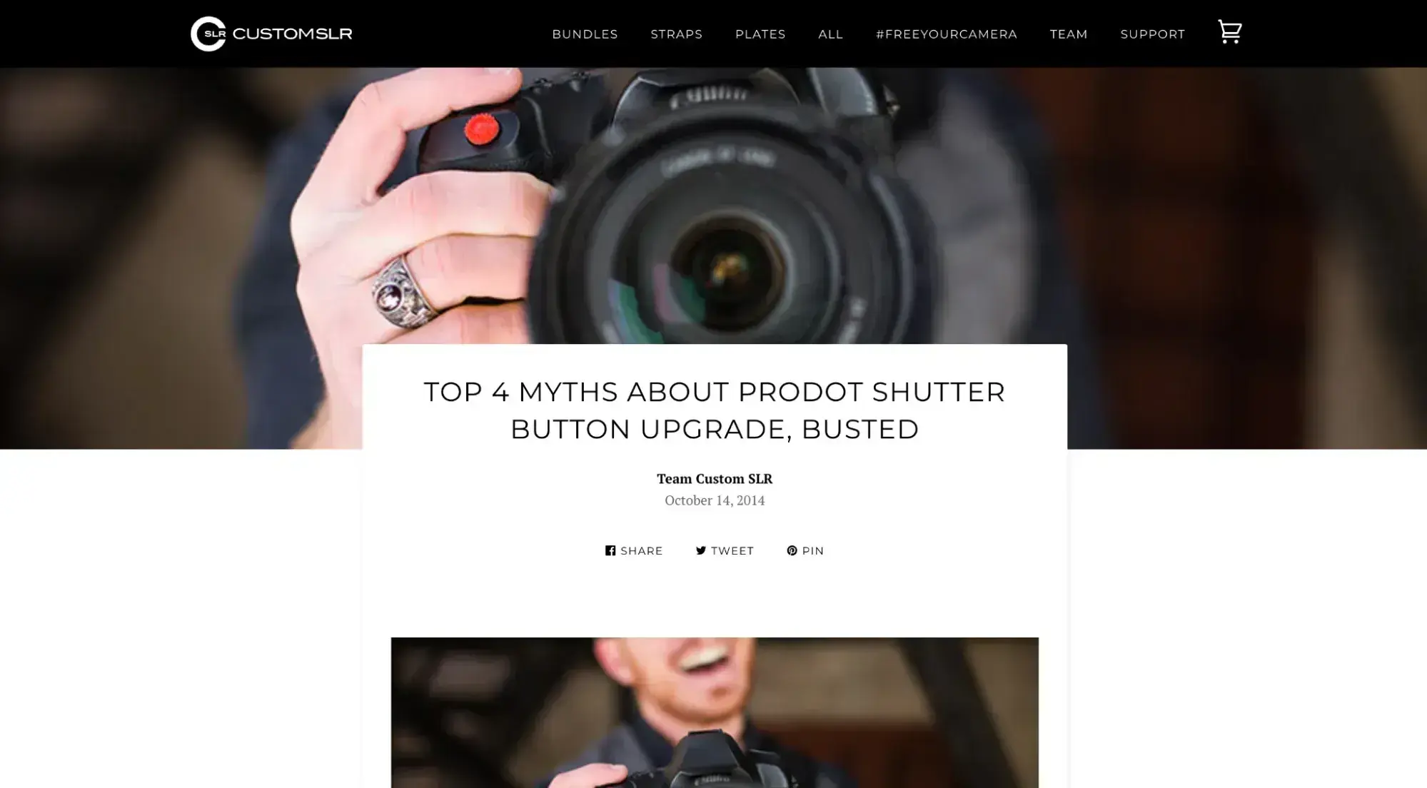 a website content idea from the custom slr blog