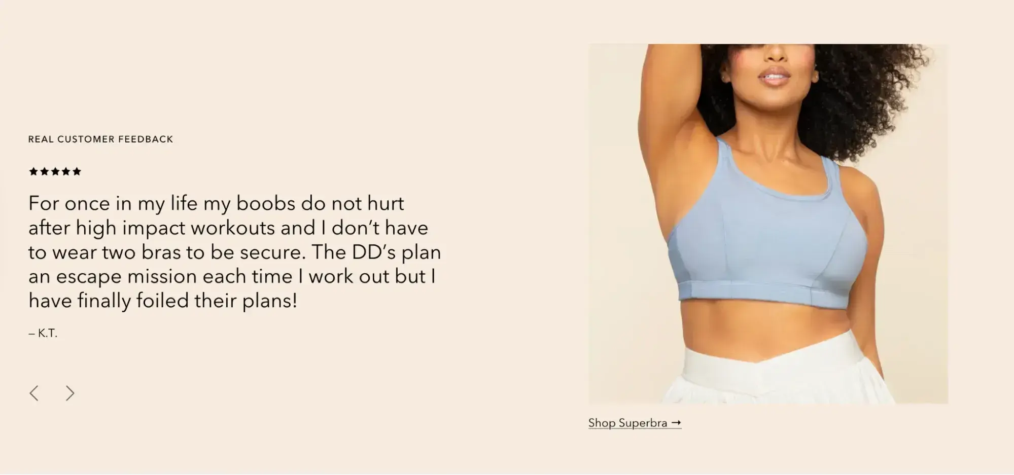 example of website social proof