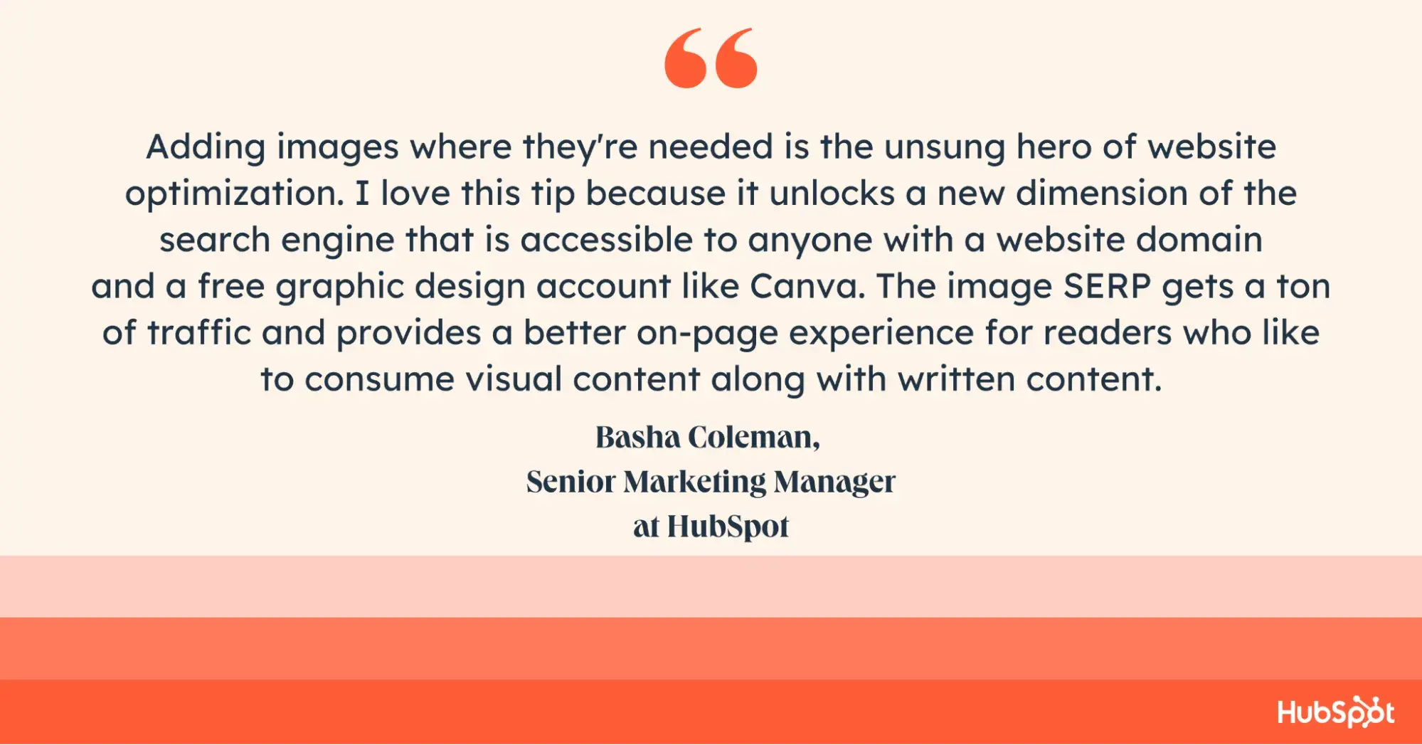 website optimization strategy, expert tip on image optimization from Basha Coleman - ̽ѡs Senior Marketing Manager