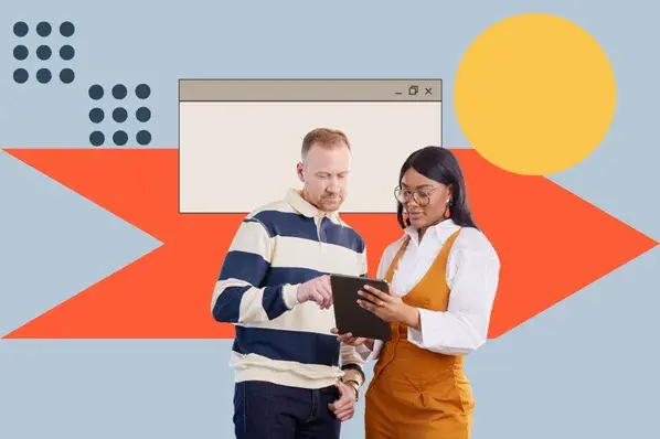 web pop up appears on a site