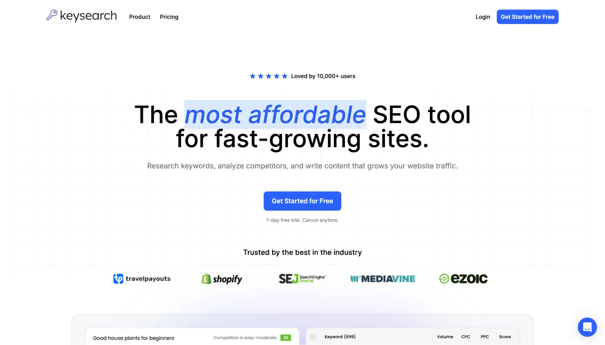 website seo software: keysearch