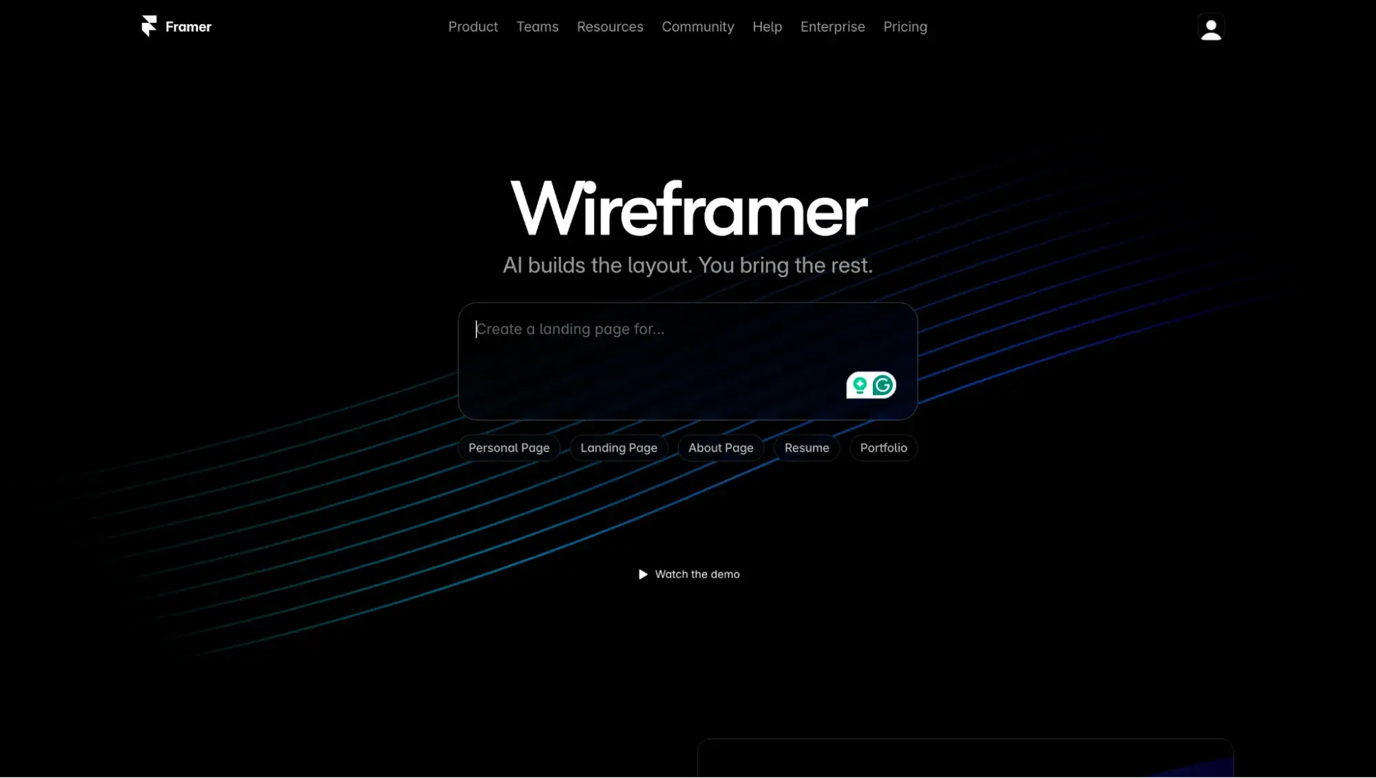 wireframing tools: framers wireframer