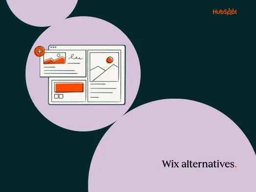 wix alternatives represented by website builder graphic